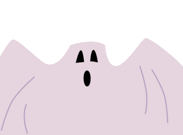 Animation of a ghost. Boo.
